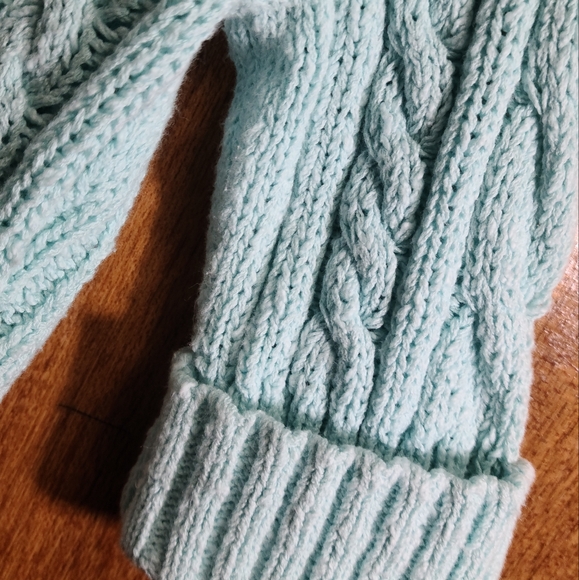 Vintage ESPRIT short sleeves cable knit cardigan - Picture 5 of 6